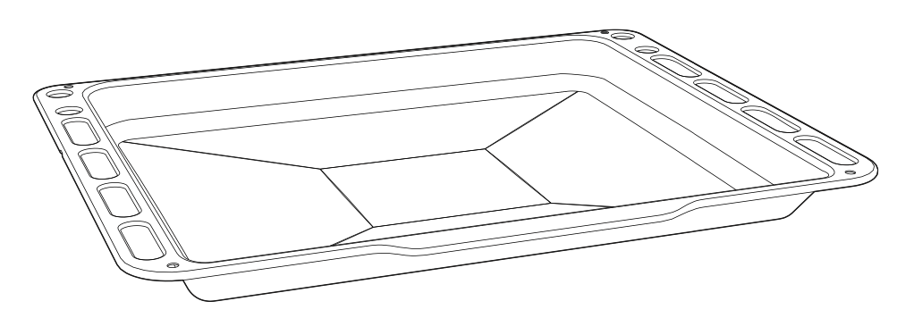 Глубокий противень для духового шкафа Smeg